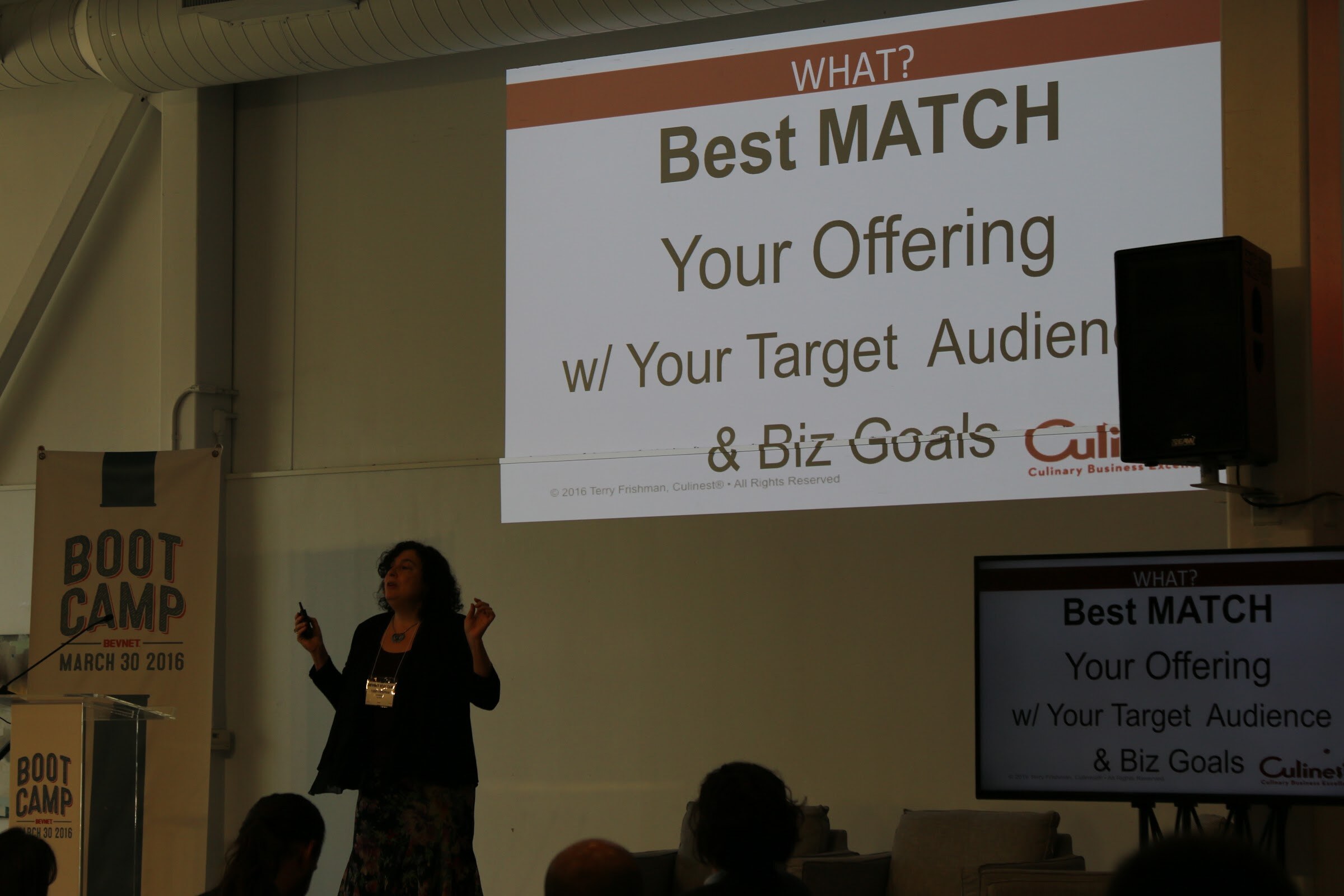 Presenter below slide Best MATCH Your Offering w/ Your Target Audience & Biz Goals.