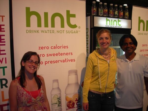Photo unavailable. Image associated with the Hint brand at the Summer Fancy Foods 2007 trade show.