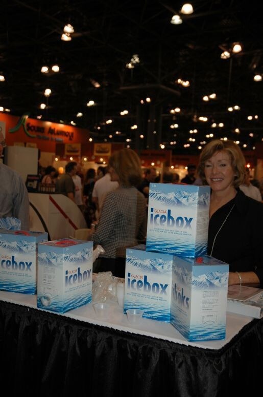 Photo unavailable. Image associated with the Icebox Water brand at the Summer Fancy Foods 2007 trade show.
