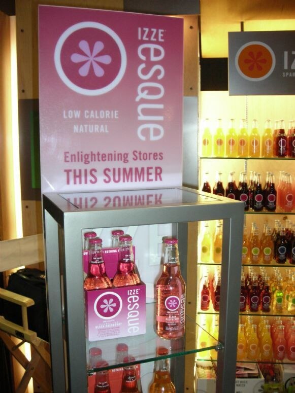 Photo unavailable. Image associated with the Izze brand at the Summer Fancy Foods 2007 trade show.
