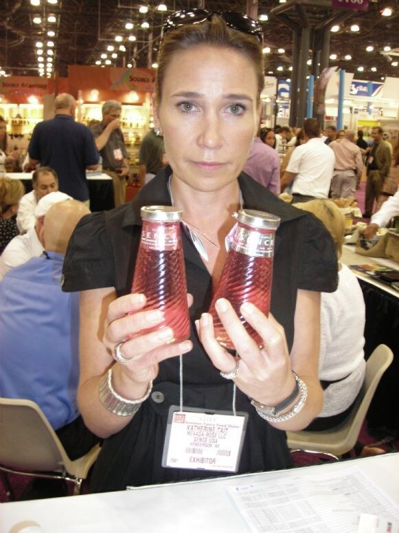 Photo unavailable. Katherine de Tristan Tait of Sence, listed for this image, at Summer Fancy Foods 2007.