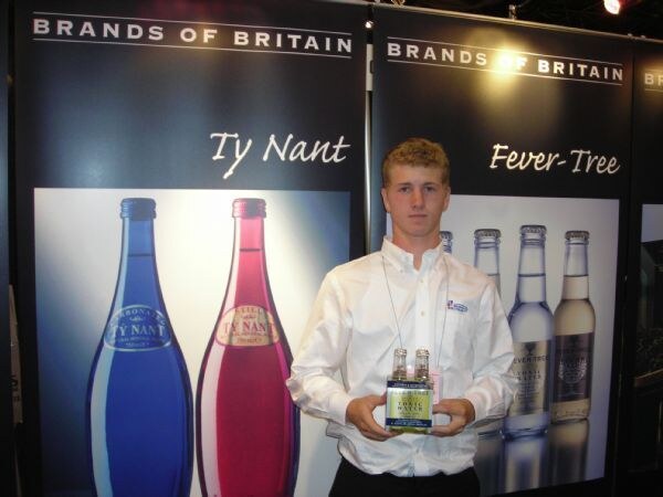 Photo unavailable. Image associated with Mark Rajeski and the Tynant and Fever Tree brands at the Summer Fancy Foods 2007 trade show.