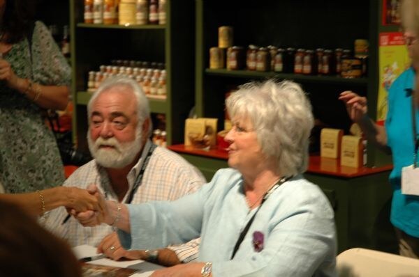 Photo unavailable. Image of Paula Deen at the Summer Fancy Foods 2007 trade show.
