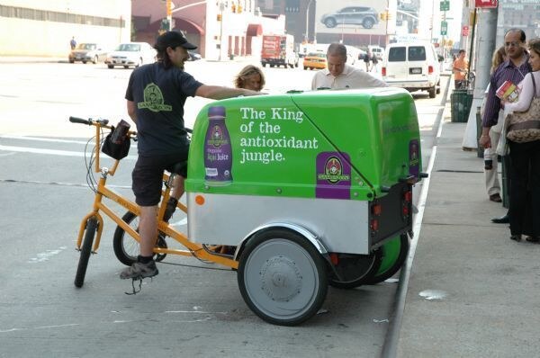 Photo from Summer Fancy Foods 2007 related to Sambazon, with a bike suggested by the archive title. The image is unavailable, so no further detail can be described.