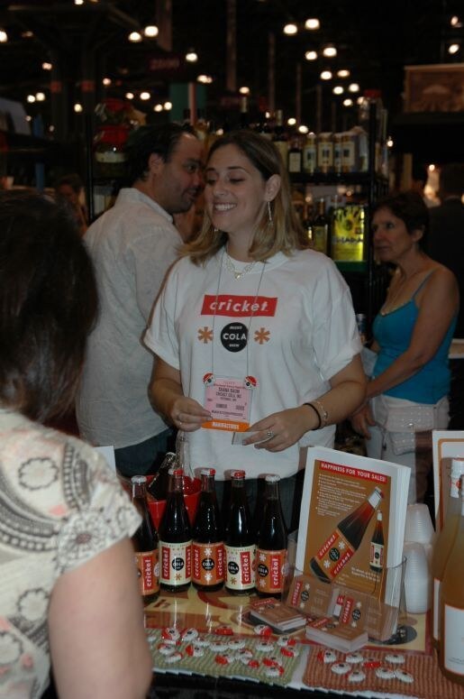 Photo unavailable. Image associated with Shana Baum of Cricket at the Summer Fancy Foods 2007 trade show.
