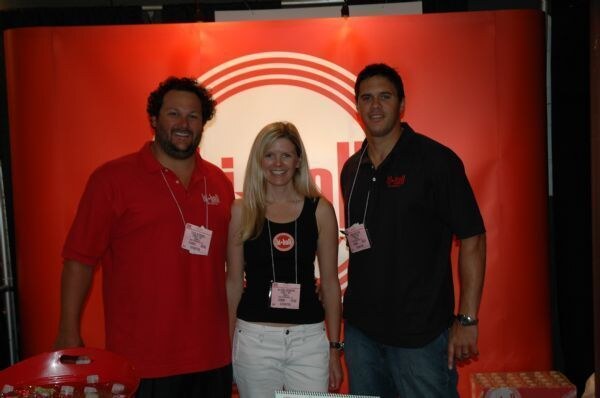 Photo unavailable. Todd, Alyssa and Dan of Hiball are listed for this image from Summer Fancy Foods 2007.