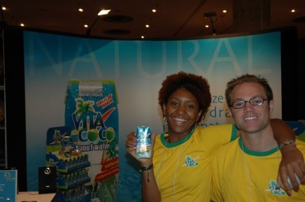 Photo unavailable. Image associated with the VitaCoco brand at the Summer Fancy Foods 2007 trade show.