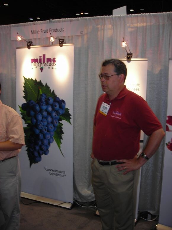 Photo unavailable. Archive image associated with Eric Johnson of Milne at the IFT 2007 trade show.