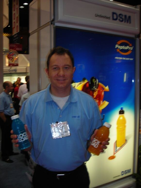 Photo unavailable. Archive image associated with Reto Reider of DSM at the IFT 2007 trade show.