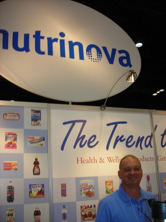 Photo unavailable. Archive image associated with Todd Thomasson of Nutrinova at the IFT 2007 trade show.