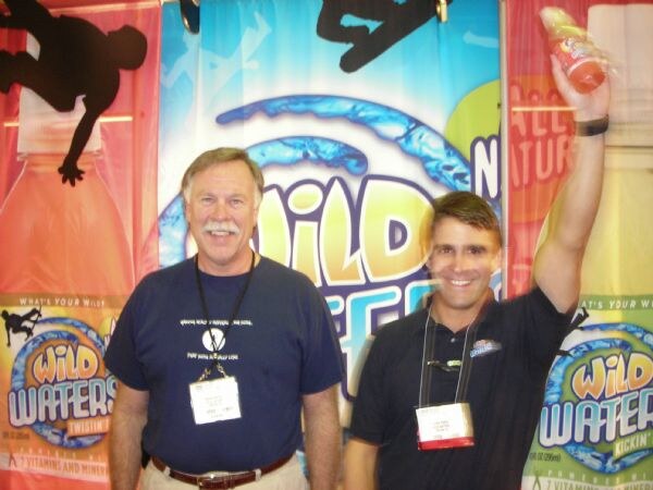 Photo unavailable. Brian Martel and Chris Testa of Wild Waters at Expo East 2007.