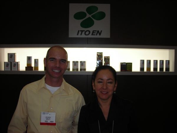 Jeff Sleeper and Rona Tison of Ito En at Expo East 2007. The image is unavailable, so no further visual detail can be described.