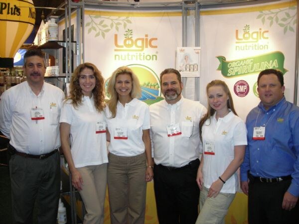 Loqic Nutrition display at Expo East 2007. The photo is unavailable, so this is based on the listed brand and event.