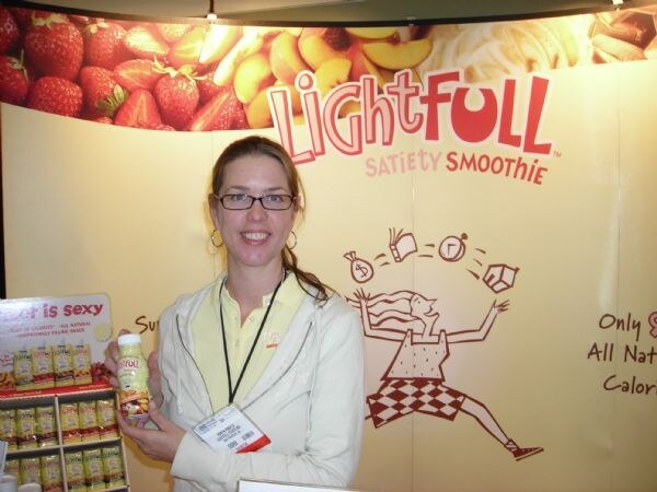 Robin Kinstle of Lightful at the Lightful display at Expo East 2007. The photo is unavailable, so this is based on the listed name, brand and event.