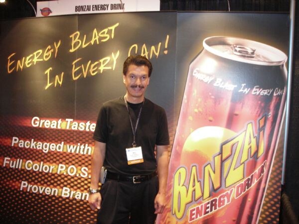 Photo unavailable. Bill Bodemer of Bonzai Energy Drink is listed as pictured at the NBWA 2007 event.