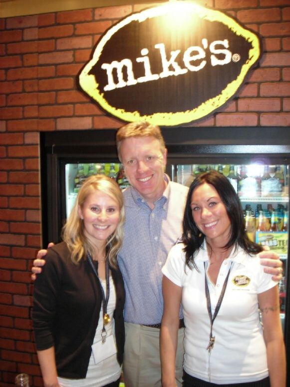 Photo unavailable. Contessa Simmons, Scott Varner and Gina Hatch of Mike's Hard Lemonade at the NBWA 2007 trade show.