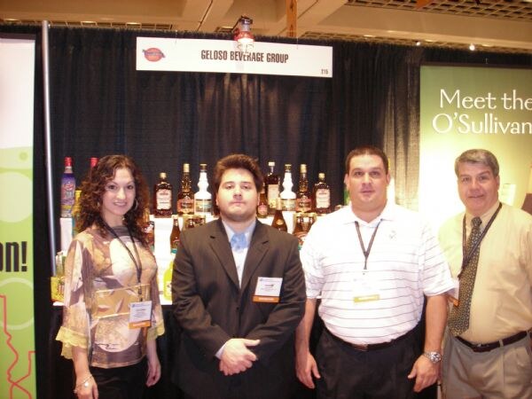Display for Geloso Beverage Corp. at the NBWA 2007 trade show. The photo is unavailable, so the scene is described from the listed brand and event.