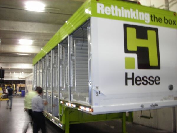 Trucks associated with Hesse at the NBWA 2007 trade show. The photo is unavailable, so the scene is described from the archive title, brand and event.