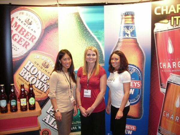 Display for High Falls Brewing Co. at the NBWA 2007 trade show. The photo is unavailable, so the scene is described from the listed brand and event.