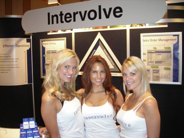 The Intervolve exhibit at NBWA 2007. The photo is unavailable, so this is based on the listed brand and event.