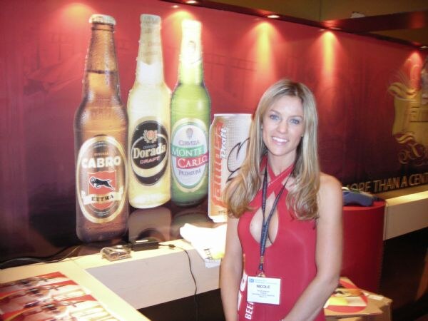 Photo from NBWA 2007 related to Central Beer and Nicole of Central Beer. The photo is unavailable, so no further visual details are described.