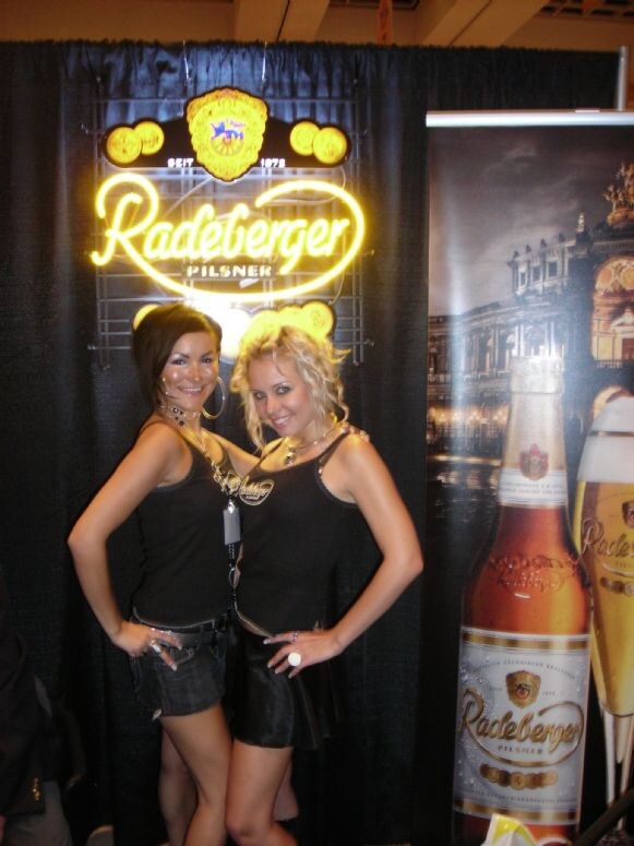 Radeberger at NBWA 2007. The photo is unavailable, so the scene is not described in detail.