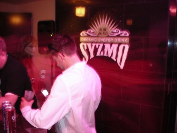 Photo of the Syzmo Energy party at the Hefner Suite at the Palms during NBWA 2007. The photo is unavailable, so the visible scene cannot be described.