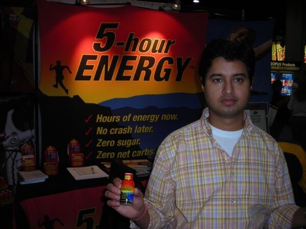 Photo unavailable. Image associated with 5 Hour Energy Shot at the NACS 2007 trade show.