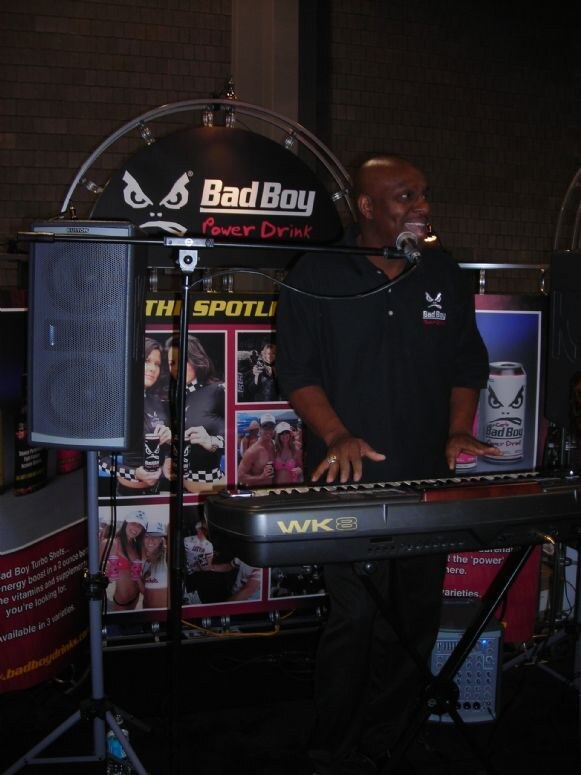 The Bad Boy Energy Drink exhibit at NACS 2007.