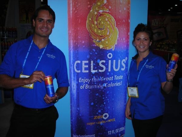 Photo from NACS 2007 related to the Celsius brand. The image is unavailable, so no further visual detail can be given.