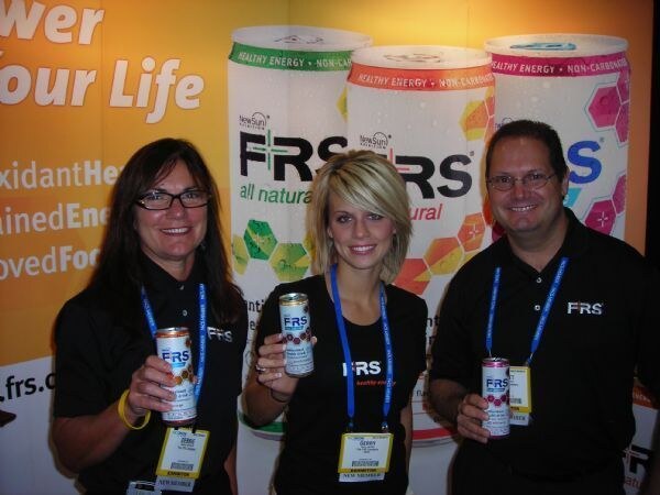 Debbie, Rachelle and Scott of FRS at the FRS exhibit at the NACS 2007 trade show. The photo is unavailable.