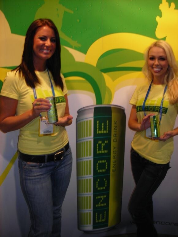 Photo unavailable. Image relates to the Encore Energy brand at NACS 2007.