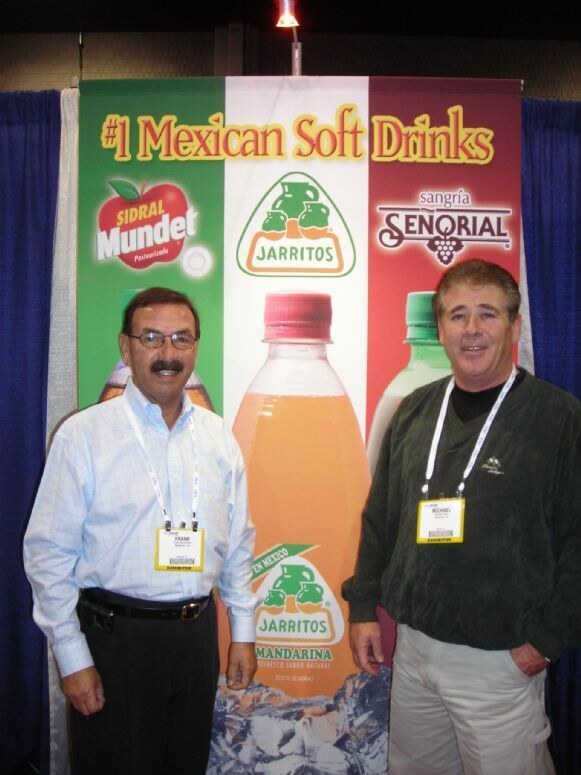Photo unavailable. Frank and Michael of Novamex are listed as pictured at the Novamex exhibit at NACS 2007.