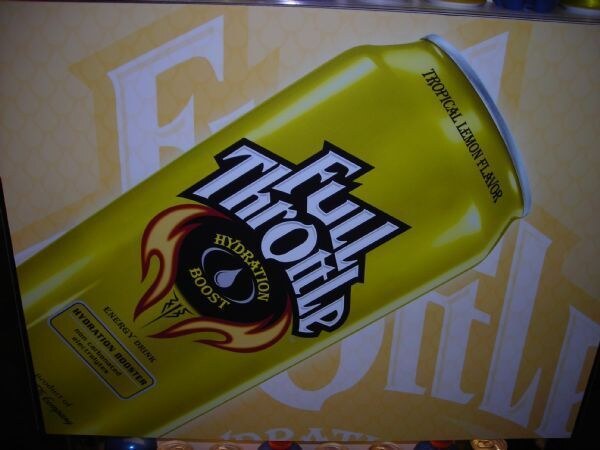 Full Throttle Hydration Boost product at the NACS 2007 trade show. The photo is unavailable, so no further visual detail can be described.