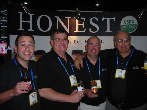 Honest Tea display at NACS 2007. The photo is unavailable, so this is based on the listed brand and event.