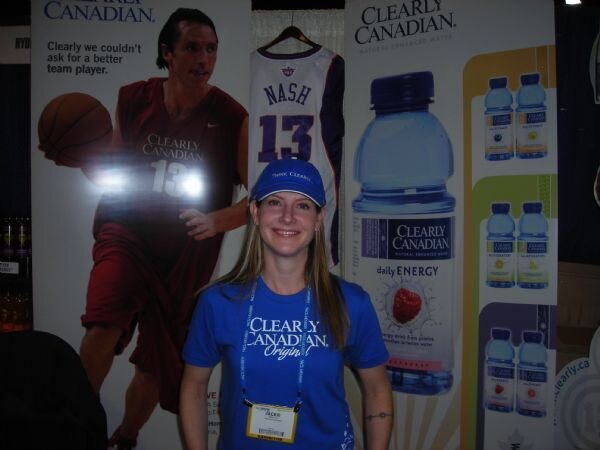 Jackie Fox of Clearly Canadian at NACS 2007. The image is unavailable, so no further visual detail can be given.