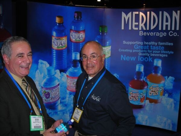 Archived photo from NACS 2007 associated with the Meridian Beverage brand. The photo is unavailable, so the scene is not described.