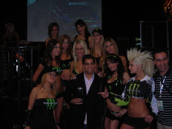 Photo unavailable. The image is archived under the Monster Energy brand at NACS 2007.