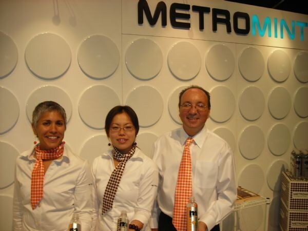 Photo unavailable. Moselle, Ai and Tony of Metromint are listed for this NACS 2007 image.
