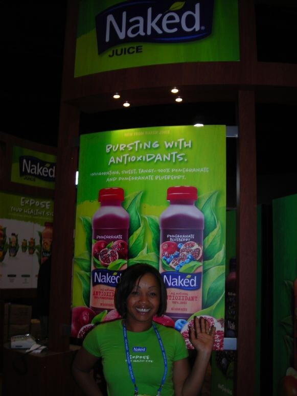 Photo unavailable. The image is listed as showing the Naked Juice exhibit at NACS 2007.