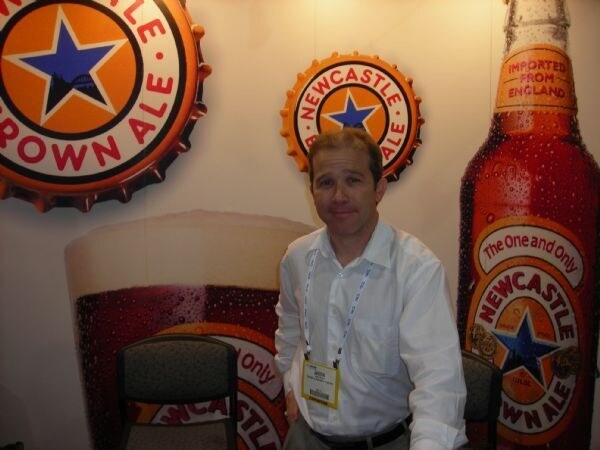 Photo unavailable. The image is listed as showing the Newcastle Brown Ale exhibit at NACS 2007.