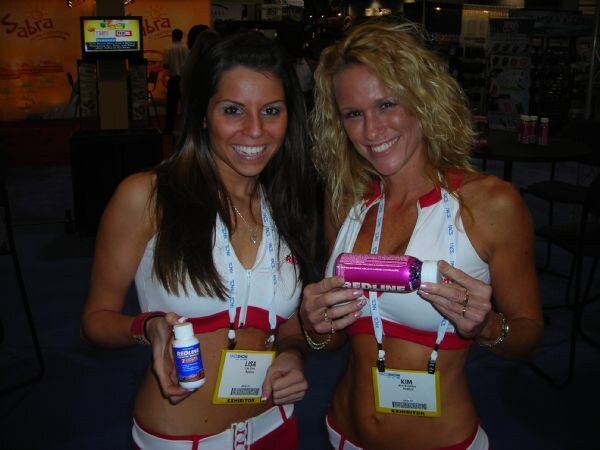Redline Energy display at the NACS 2007 trade show. The photo is unavailable, so this description is based on the listed brand and event.