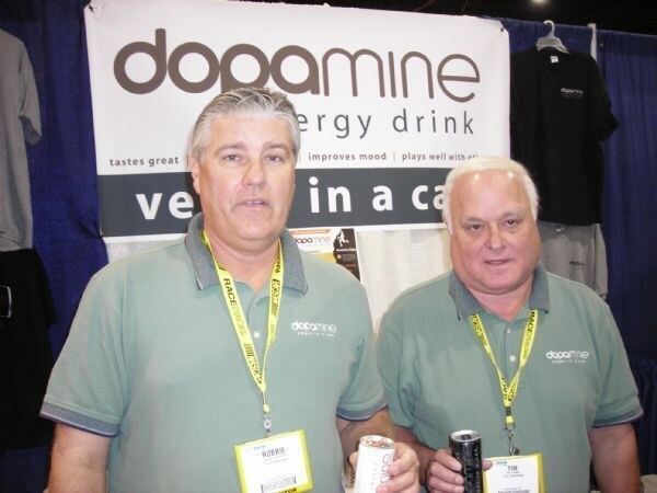 Photo unavailable. Robbie and Jim of Dopamine Energy are listed for this NACS 2007 photo.