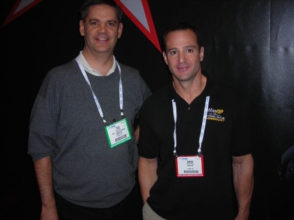 Photo unavailable. Image associated with Ted and Erik of Whey Up at the NACS 2007 trade show.