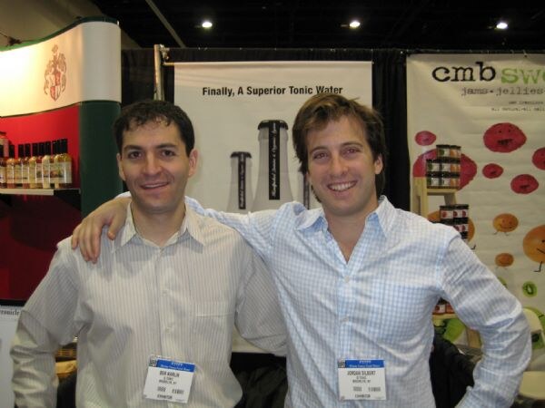 Ben Karlin and Jordan Silbert of QTonic at the Winter Fancy Food Show 2008. The image is unavailable, so no further visual detail is described.