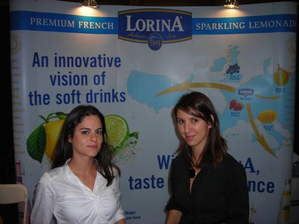 Lorina exhibit at the Winter Fancy Food Show 2008. The photo is unavailable, so this description comes from the listed brand and event.