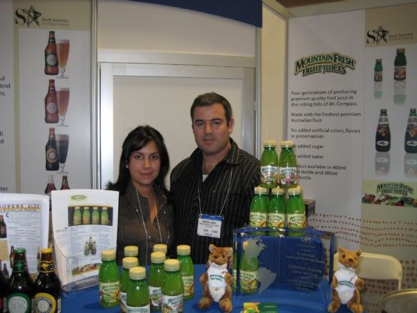 Photo from the Winter Fancy Food Show 2008 related to Mountain Fresh Juices. The image is unavailable, so no further visual detail is described.