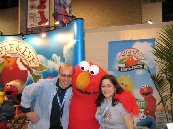 Apple & Eve with Elmo