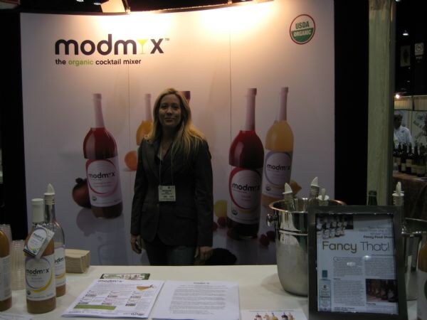 Gretchen Nix of Modmix at the ATO-FF 2008 trade show. The photo is unavailable, so the scene is not described further.