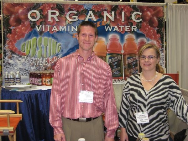 James Aleks and Kate Janssen of Eldorado at the Eldorado exhibit at ATO-FF 2008.